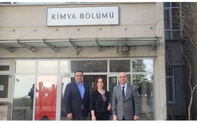 Hacettepe Üniversitesi Polimer Bilimi ve Teknolojisi Ana Bilim Dalı Başkanı ve Kimya Bölümü Öğretim Üyesi Sn. Prof. Dr. Murat Şen'e ziyaret
