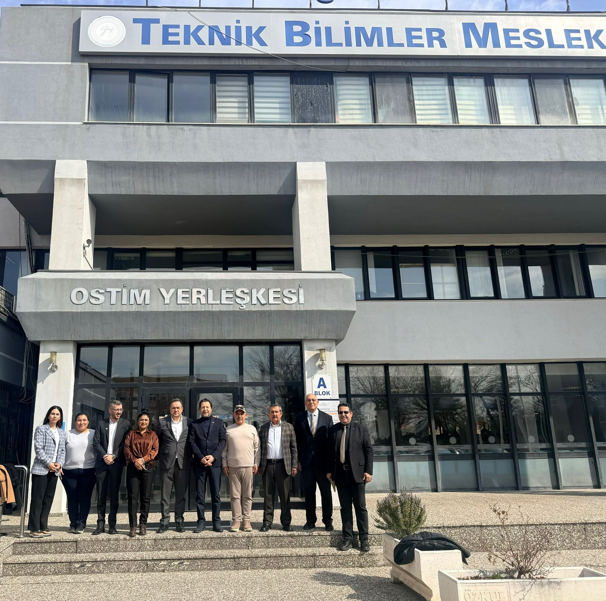 Gazi Üniversitesi Teknik Bilimler Meslek Yüksekokulu'na Ziyaret