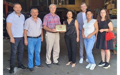 Fidan Kauçuk Firmasına Ziyaret