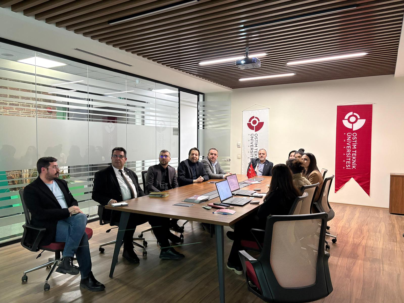 OSTİM Teknik Üniversitesi Teknoloji Transfer Ofisi'ne Ziyaret