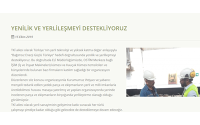 Basın'dan-Türkiye Kömür İşletmeleri