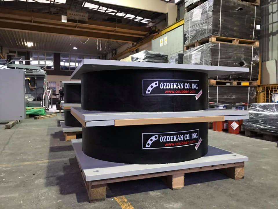 Seismic Isolators - Seismic İsolation - HDRB - High Damping Rubber Isolator EN 15129- EN 1337 - DIN 4141 - ASTM D 4014 - BS 5400 - AASTHO M251 - AS 5100-4