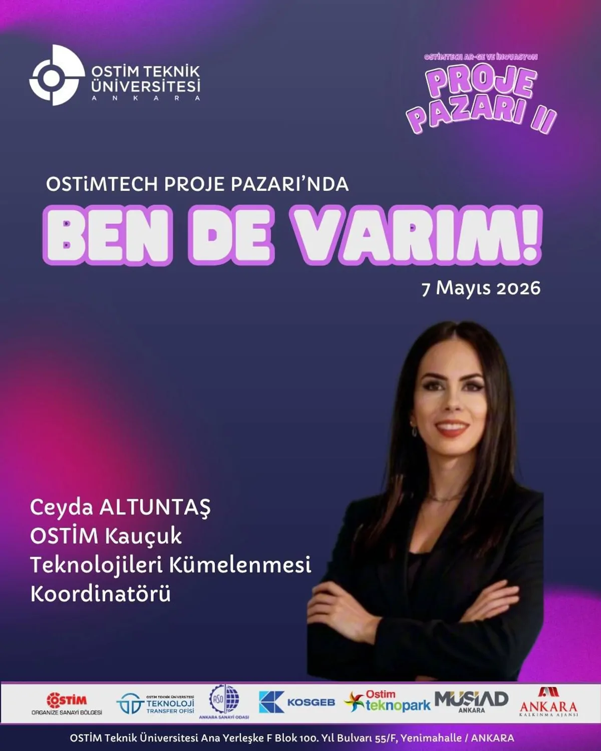 Proje Pazarı II Etkinliğinde OSTİM Kauçuk Teknolojileri Kümelenmesi Olarak Yerimizi Aldık