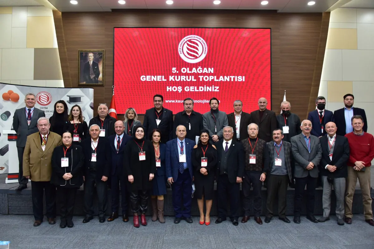 OSTİM Kauçuk Teknolojileri Kümelenmesi 5. Olağan Genel Kurulu, OSTİM OSB Konferans Salonu’nda gerçekleştirildi.