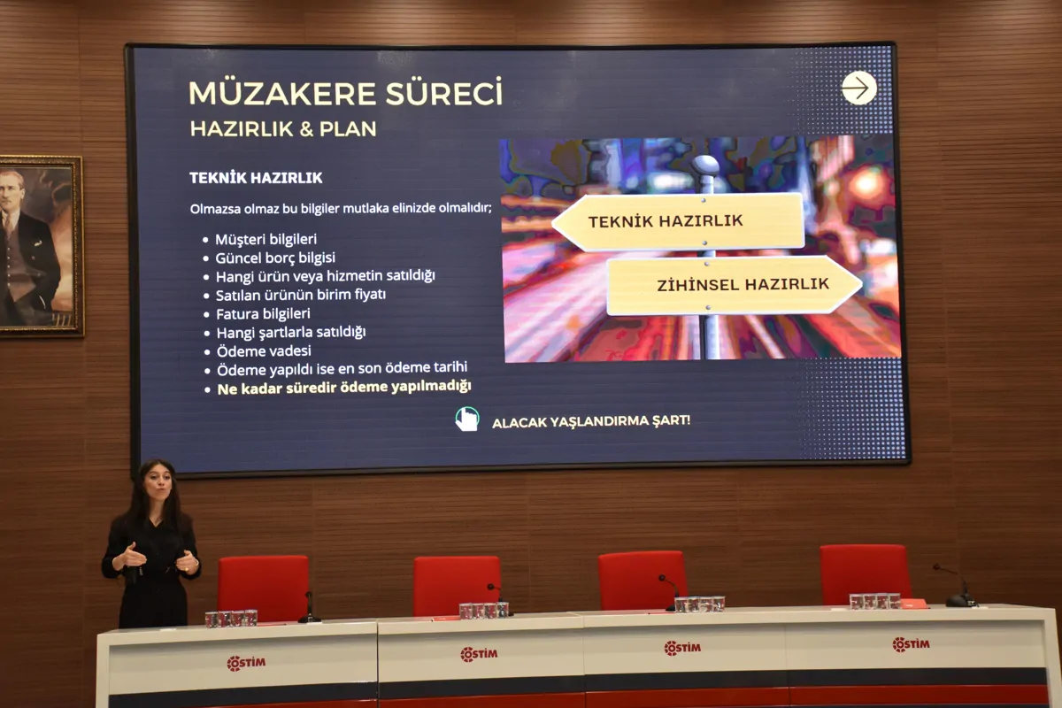 Alacak Yönetimi Tahsilatta Uzlaşı ve Müzakare Teknikleri Eğitimimizi Tamamladık