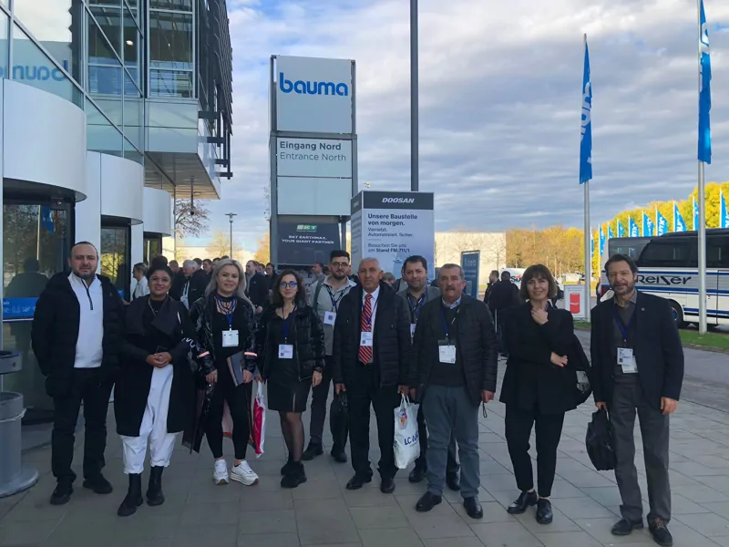 Bauma 2022 Fuarı'na 11 Firmamızla Katılım Sağladık