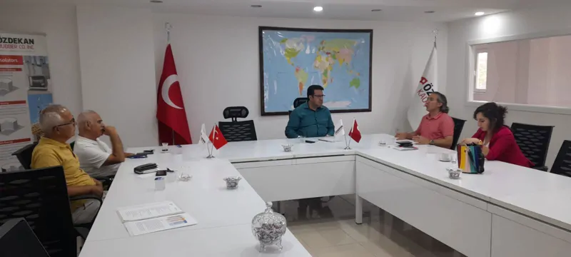 OSTİM Teknik Üniversitesi Meslek Yüksekokulu ile Özdekan Kauçuk Firmasına Ziyaret