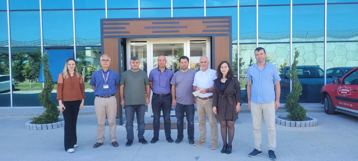 OSTİM Teknik Üniversitesi Meslek Yüksekokulu ile Büyük Anadolu Kauçuk Firmasına Ziyaret