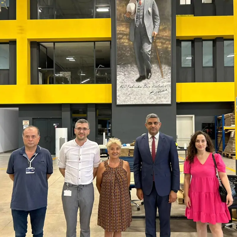 KOSGEB OSTİM Müdürü Hasan Şenel'in Üye Firmalarımızı Ziyareti