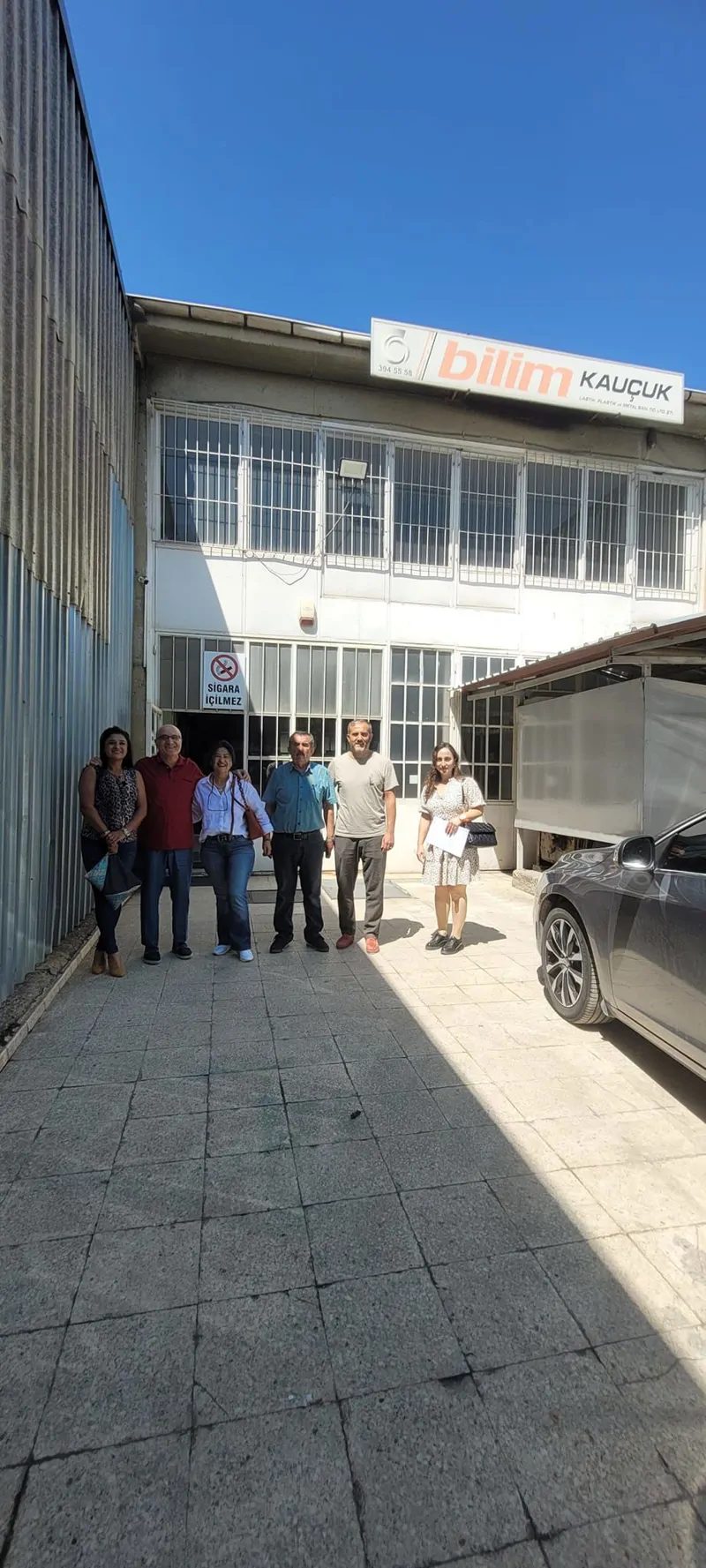 Bilim Kauçuk Firmasına Ziyaret