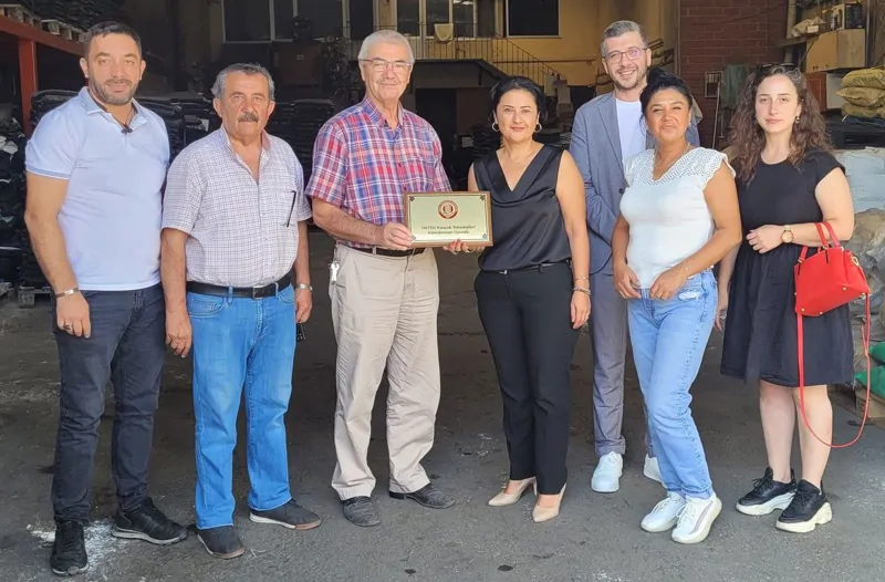 Fidan Kauçuk Firmasına Ziyaret