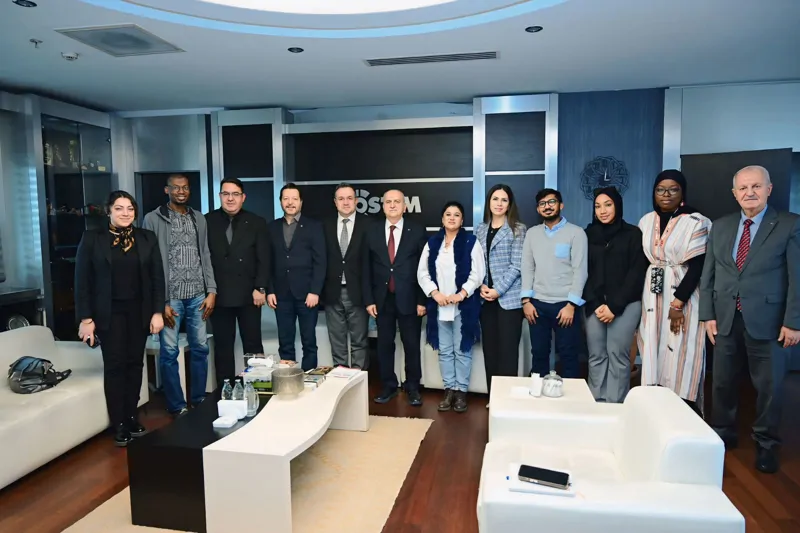 OSTİM Kauçuk Teknolojileri Kümelenmesi’nden OSTİM Yönetim Kurulu Başkanı Orhan Aydın’a Ziyaret