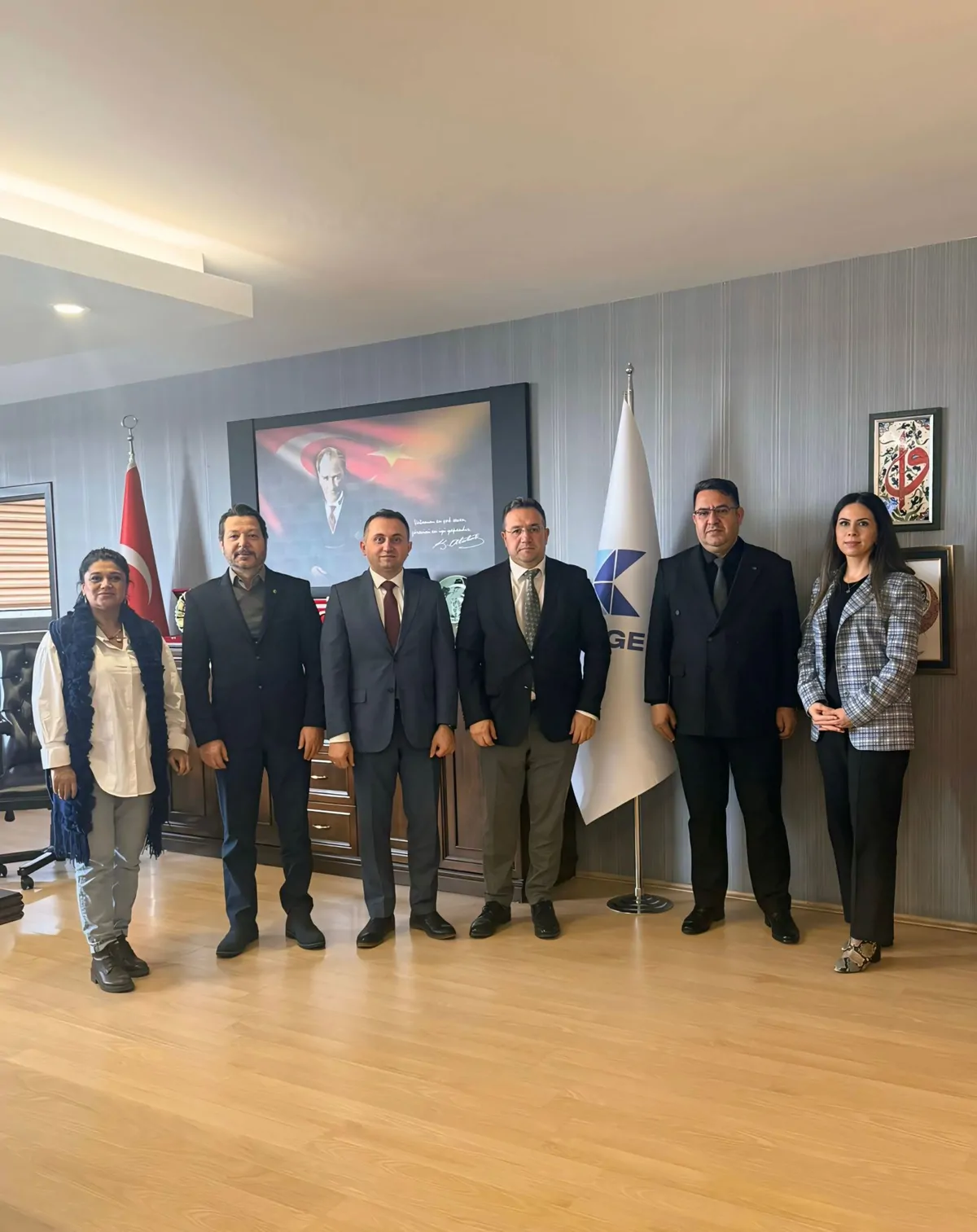 OSTİM Kauçuk Teknolojileri Kümelenmesi Yönetimi’nden KOSGEB OSTİM Ziyareti