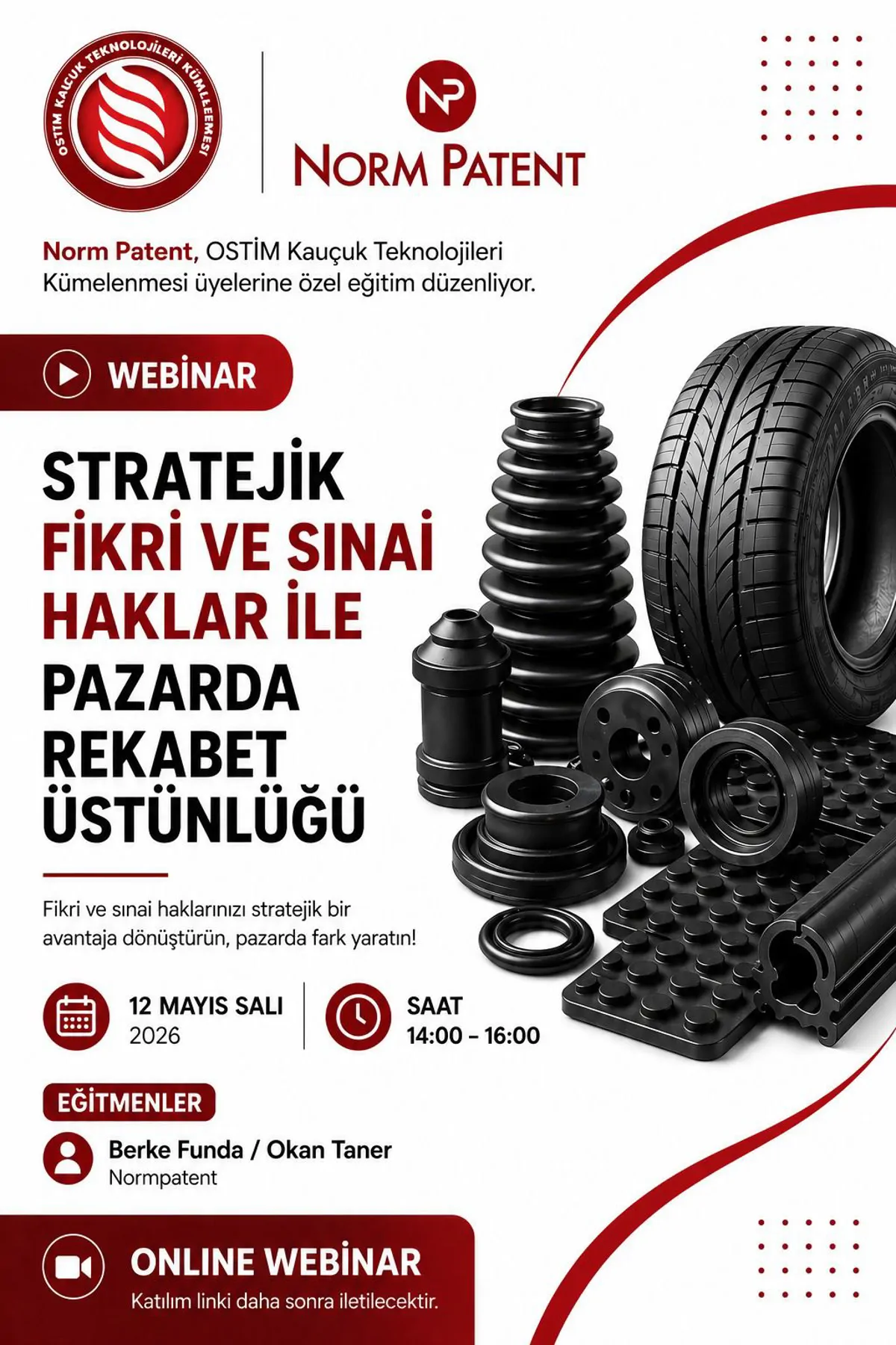 A training session titled "Strategic Intellectual and Industrial Property Rights and Competitive Advantage in the Market" was organized for our members.