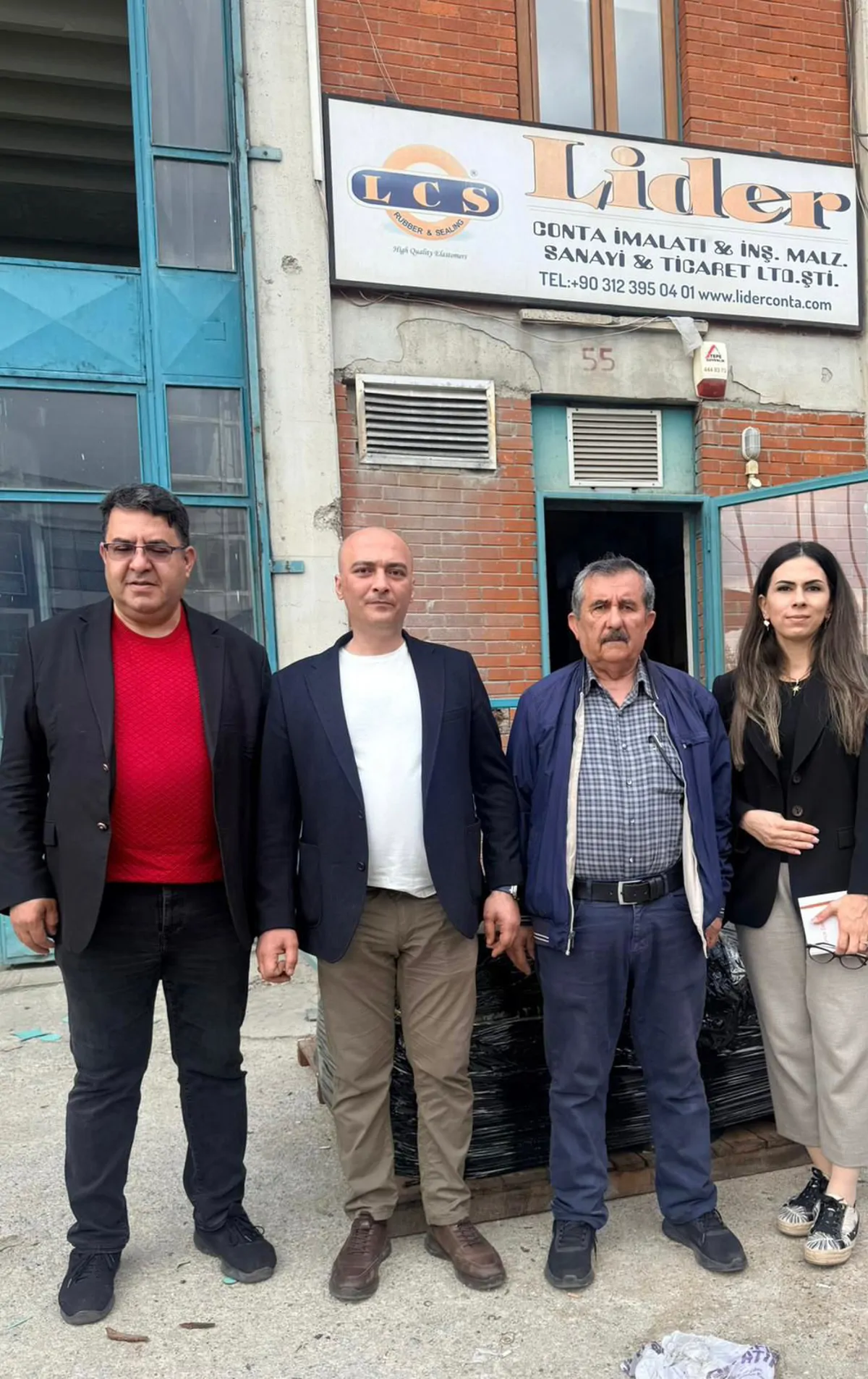 Visit to Leader Conta