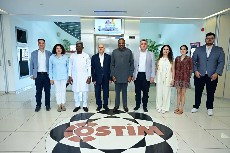 Gana Çalışma Bakanı ve Beraberindeki Heyet OSTİM'i Ziyaret Etti