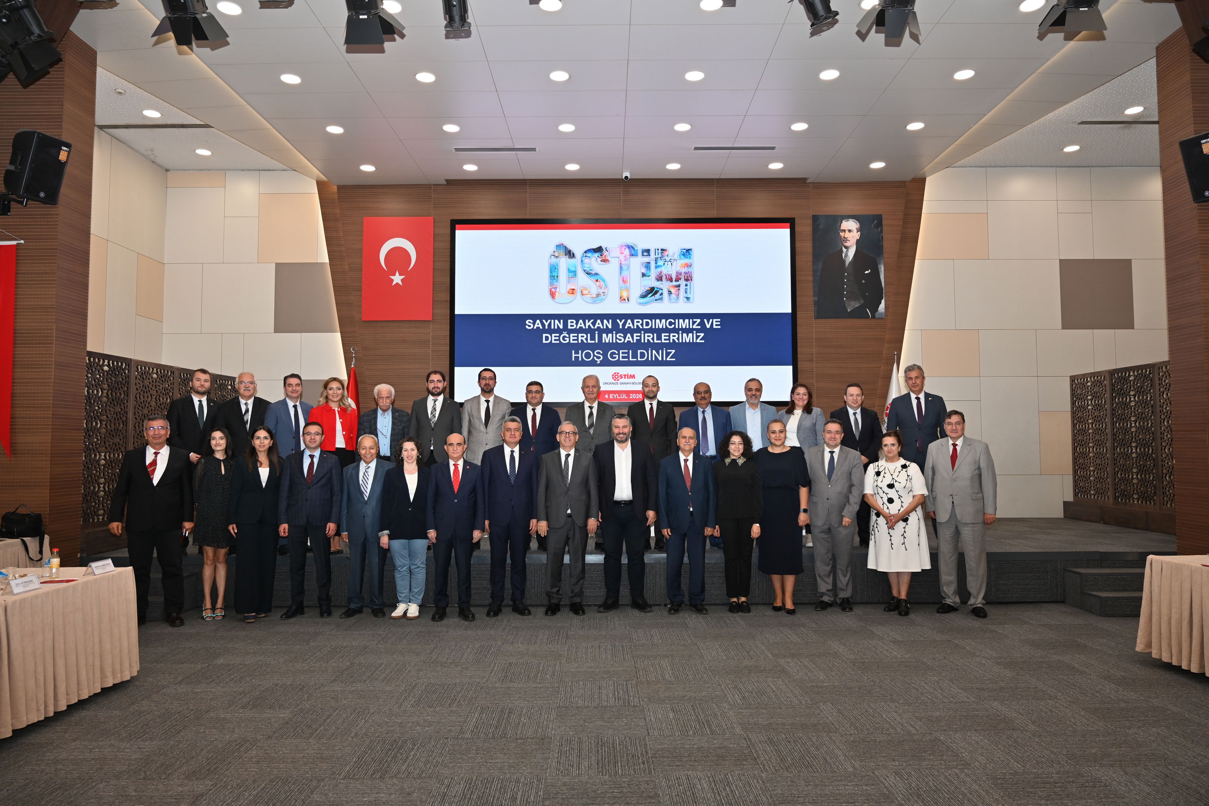 T.C. Sanayi ve Teknoloji Bakan Yardımcısı Oruç Baba İnan OSTİM’i Ziyaret Etti