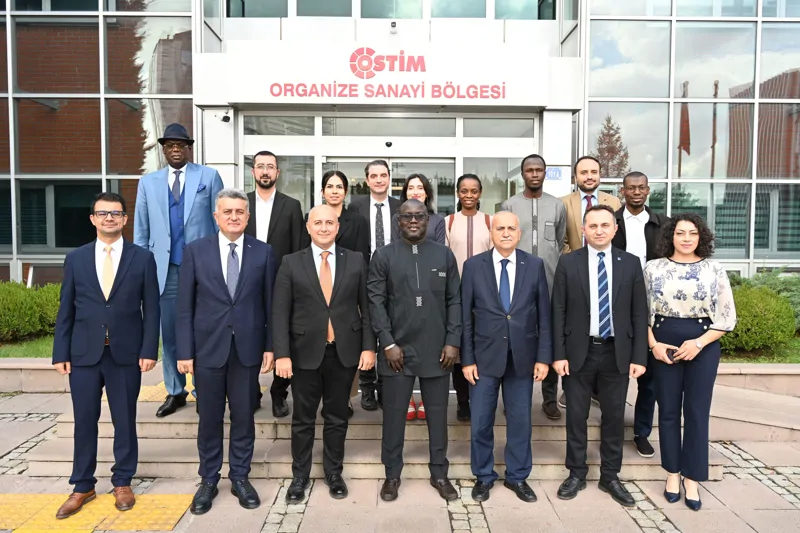 Senegal Heyetinden OSTİM’e Ziyaret