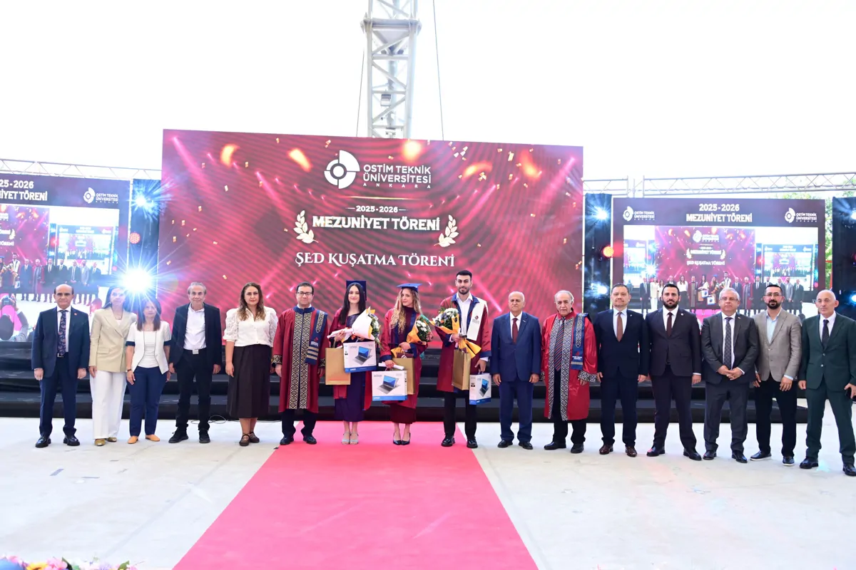 We attended the OSTİM Technical University Graduation Ceremony.
