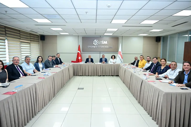 OSTİM Kümeleri Yönetim Kurulu Başkanları İstişare Toplantısı Gerçekleştirildi