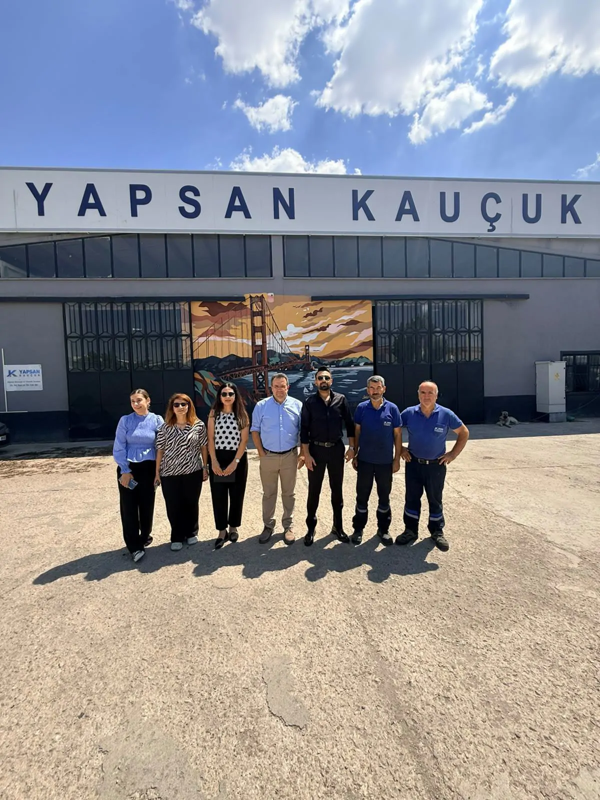 Yapsan Kauçuk'a Ziyaret