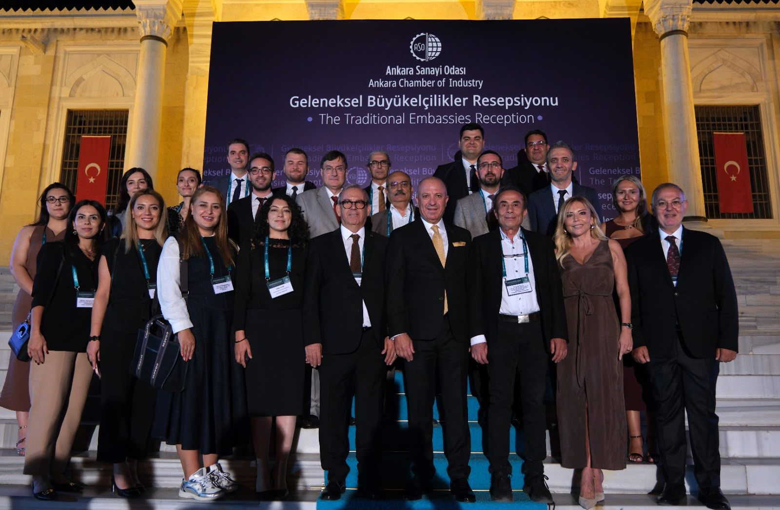 OSTİM Kauçuk Teknolojileri Kümelenmesi, ASO 15. Geleneksel Büyükelçilikler Resepsiyonu’na Katıldı
