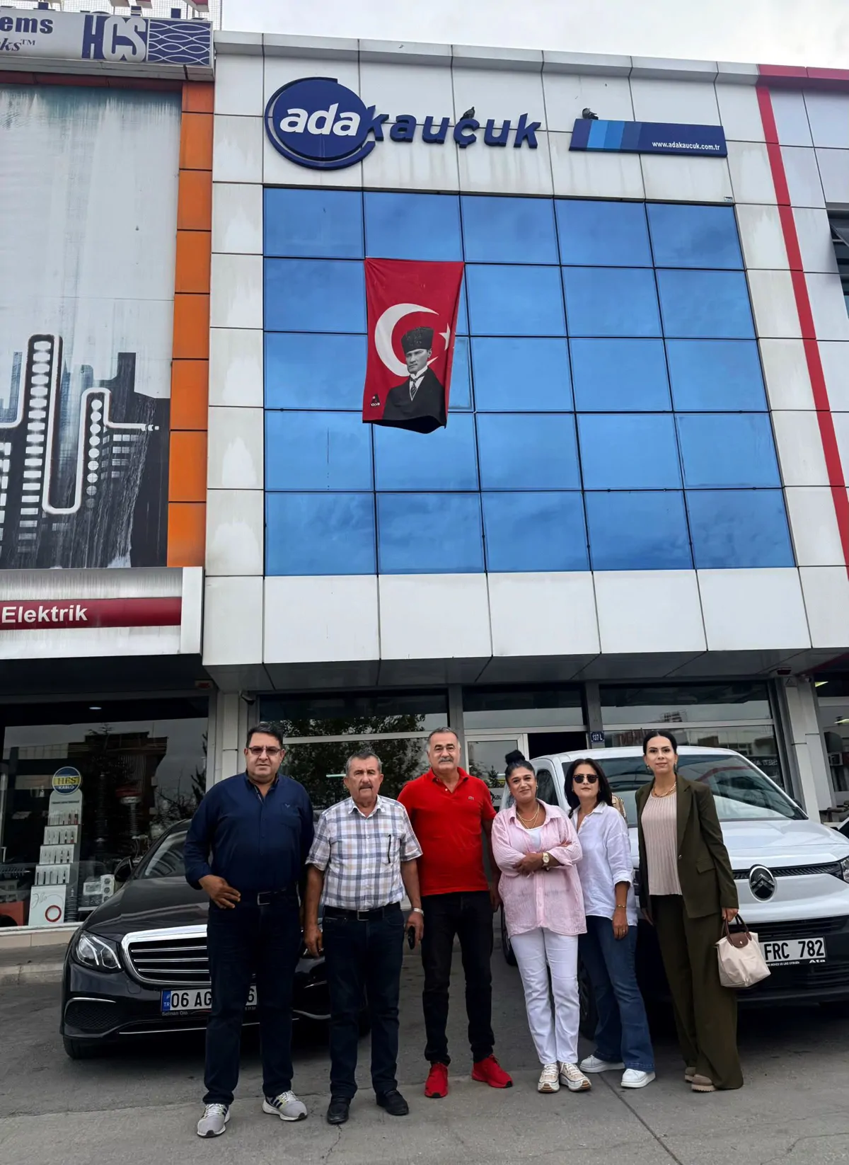 OSTİM Kauçuk Teknolojileri Kümelenmesi Yönetim Kurulu’ndan ADA Kauçuk’a Ziyaret