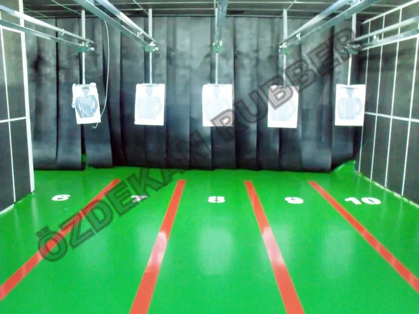 Shooting Range Screen - Shooter's Bench - Bullet Recoil Screen